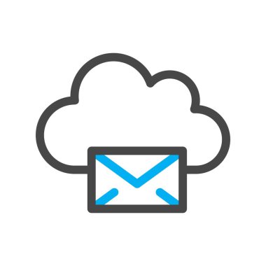  Vektör iletisi düz biçim simgesi