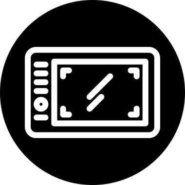 vektör mobil tableti simgesi 