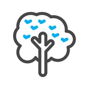 Avlu simgesinin vektör illüstrasyonu