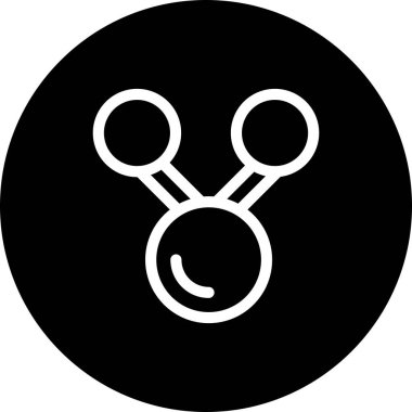 Bağlantı simgesinin vektör illüstrasyonu 