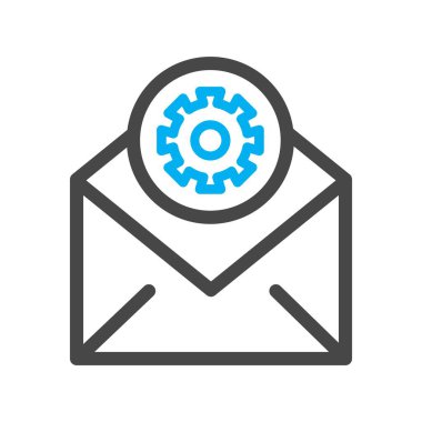  Simgeyi ayarlamanın vektör illüstrasyonu