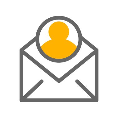 Kullanıcı simgesinin vektör çizimi 