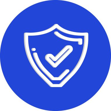 Kabul simgesinin vektör illüstrasyonu 