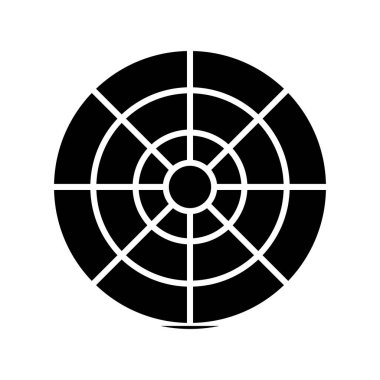 odak simgesinin vektör illüstrasyonu 