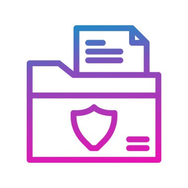 Dizin simgesinin vektör illüstrasyonu 