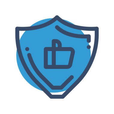 Benzer simgenin vektör illüstrasyonu 