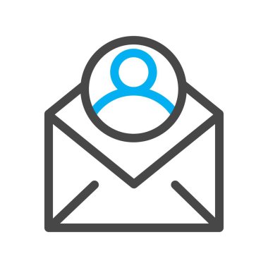 Kullanıcı simgesinin vektör çizimi 