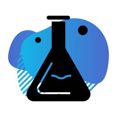  Vektör test tüpü simgesi 