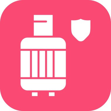 vektör gaz silindiri simgesi 