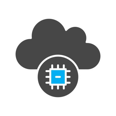 Vektör yongası düz biçim simgesi