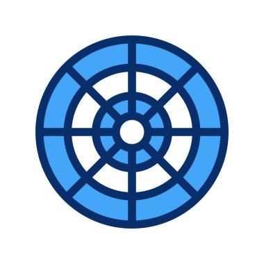 odak simgesinin vektör illüstrasyonu 