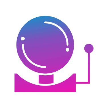  Çan simgesinin vektör illüstrasyonu   