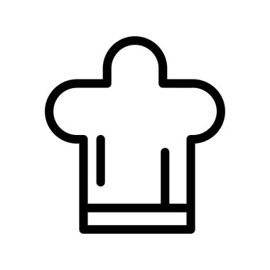 Vektör aşçı kapağı simgesi   
