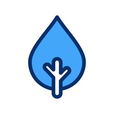 vektör ağacı düz biçim simgesi