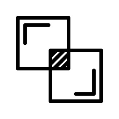 vektör tam ekran simgesi  