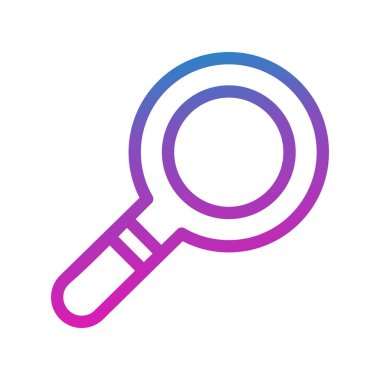 Vektör Bul düz biçim simgesi