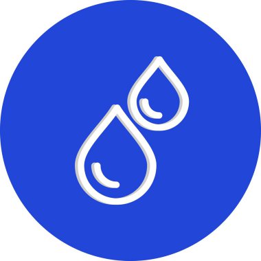 Kan simgesinin vektör illüstrasyonu