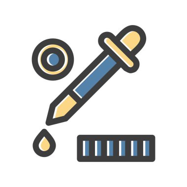 vektör renklendirme aracı simgesi 