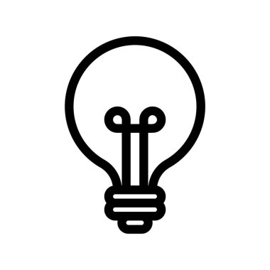 Vektör Ampulü düz biçim simgesi