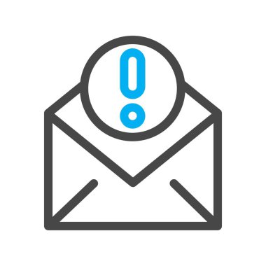 Hakkında olan simgenin vektör illüstrasyonu