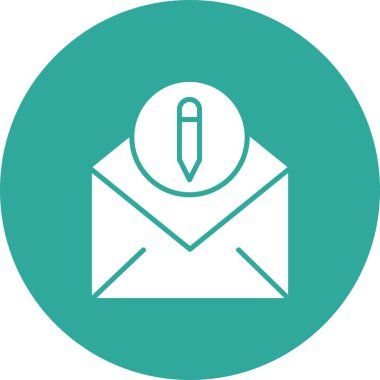 kalem simgesinin vektör illüstrasyonu