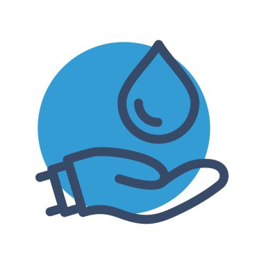 Kan simgesinin vektör illüstrasyonu