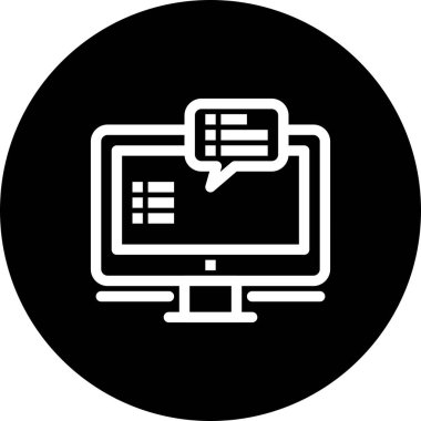 vektör grubu sohbet simgesi   