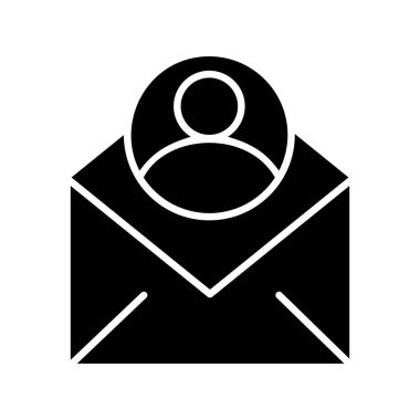 Kullanıcı simgesinin vektör çizimi 