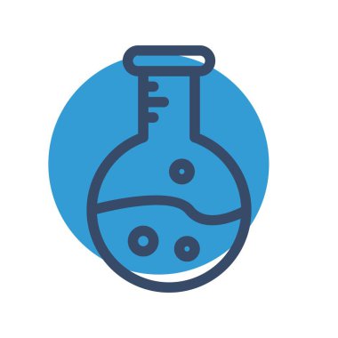 Vektör test tübü Ico