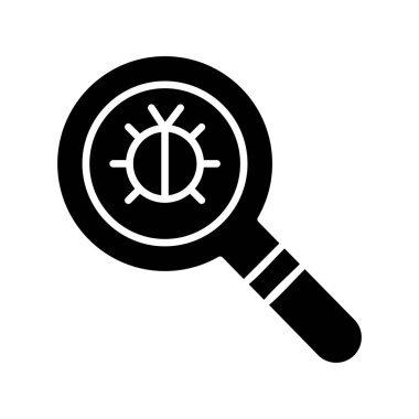 Vektör Bul düz biçim simgesi