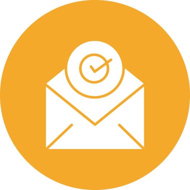 Vektör denetimi düz biçim simgesi