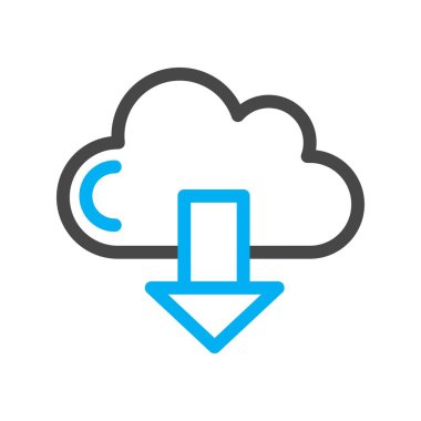 Vektör indirme biçimi simgesi