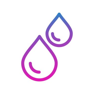 Kan simgesinin vektör illüstrasyonu