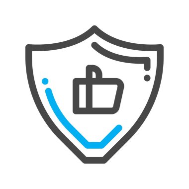 Benzer simgenin vektör illüstrasyonu 