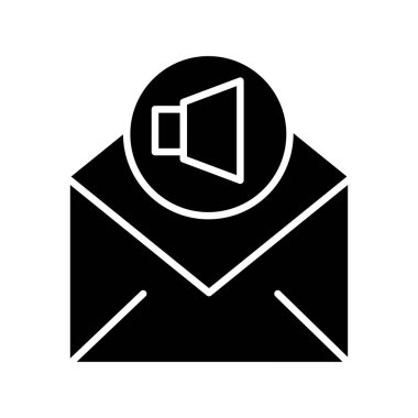 Hoparlör simgesinin vektör illüstrasyonu 