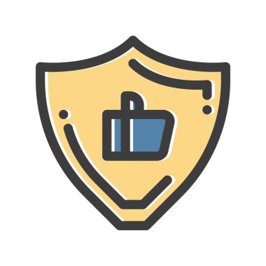 Benzer simgenin vektör illüstrasyonu 