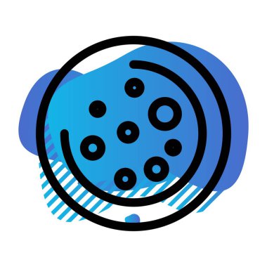 uzay simgesinin vektör illüstrasyonu 