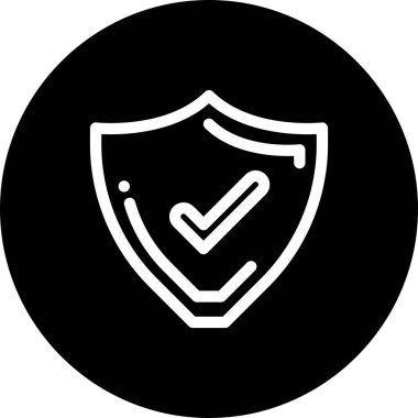 Kabul simgesinin vektör illüstrasyonu 