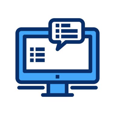 vektör grubu sohbet simgesi   