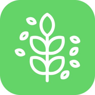 vektör ağacı düz biçim simgesi