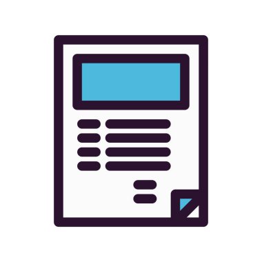 Kitap simgesinin vektör illüstrasyonu 