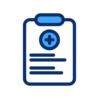 Rapor simgesinin vektör illüstrasyonu 