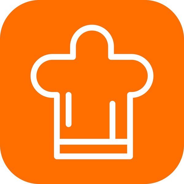Значок векторного повара   