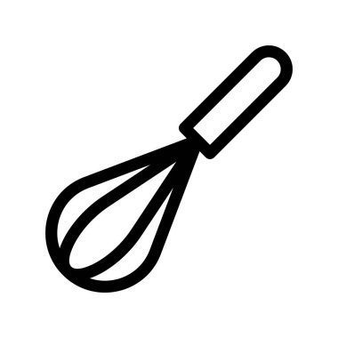 Karıştırıcı simgesinin vektör illüstrasyonu   