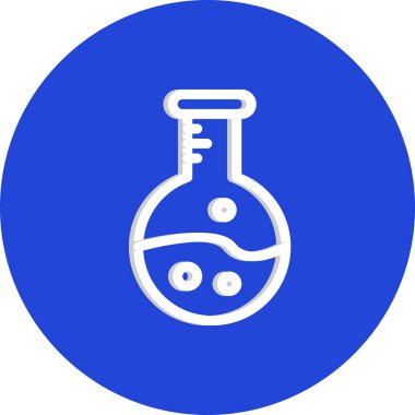 Vektör test tübü Ico