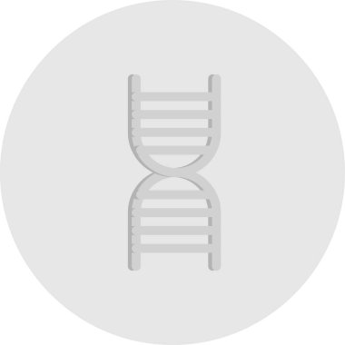 DNA simgesinin vektör illüstrasyonu 