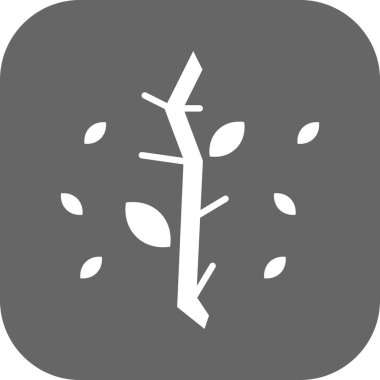 vektör ağacı düz biçim simgesi