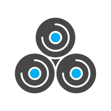 Ahşap simgesinin vektör çizimi