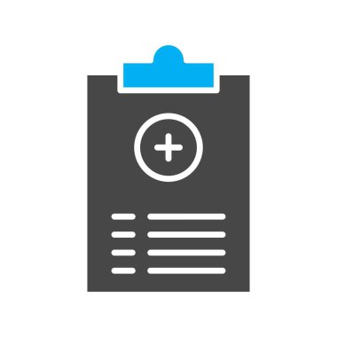 Rapor simgesinin vektör illüstrasyonu 