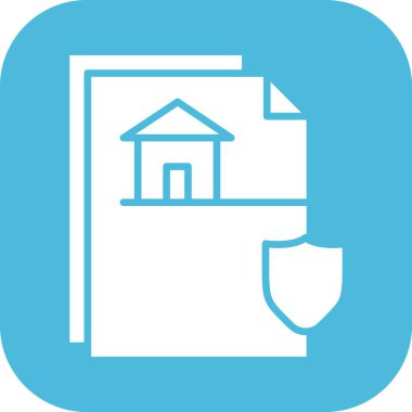 Koruma simgesinin vektör illüstrasyonu 